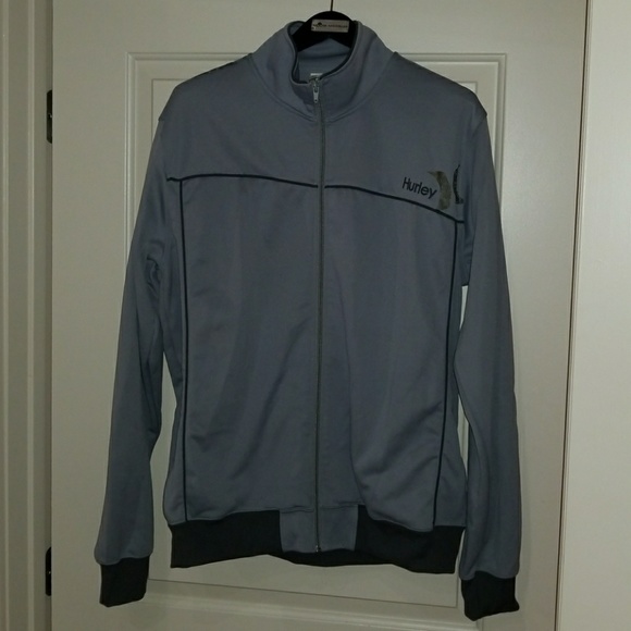 hurley track jacket